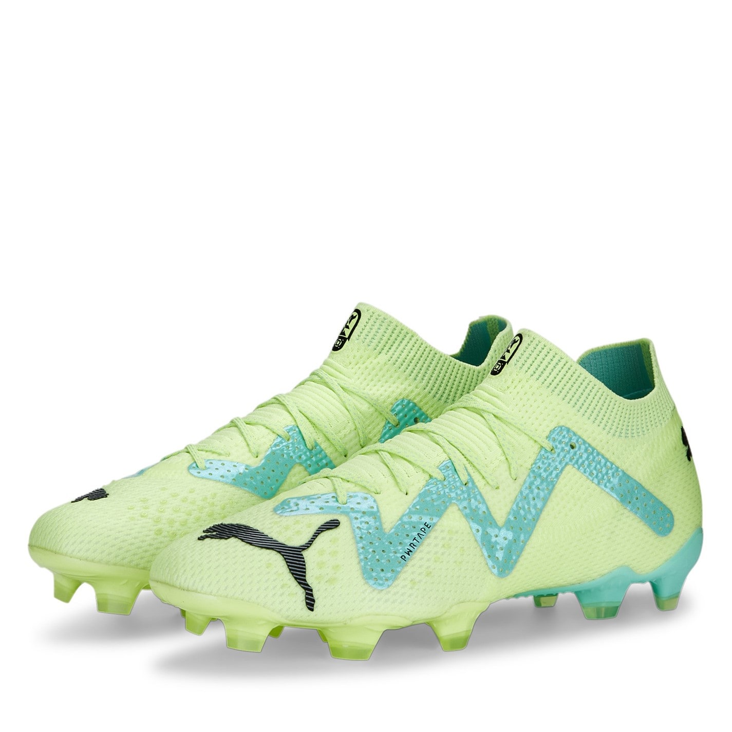 Ghete de fotbal Puma Future.1 Firm Ground pentru femei galben verde