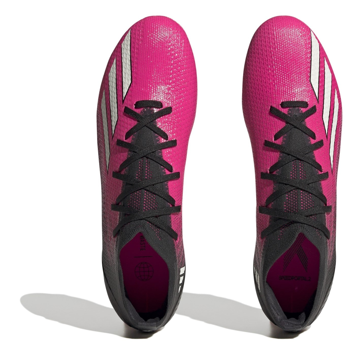 Ghete fotbal sala adidas X Speedportal.2 Firm Ground fotbal roz negru