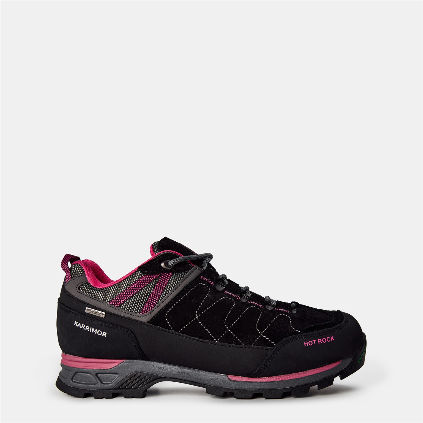 Ghete Karrimor Hot Rock Low pentru femei negru roz