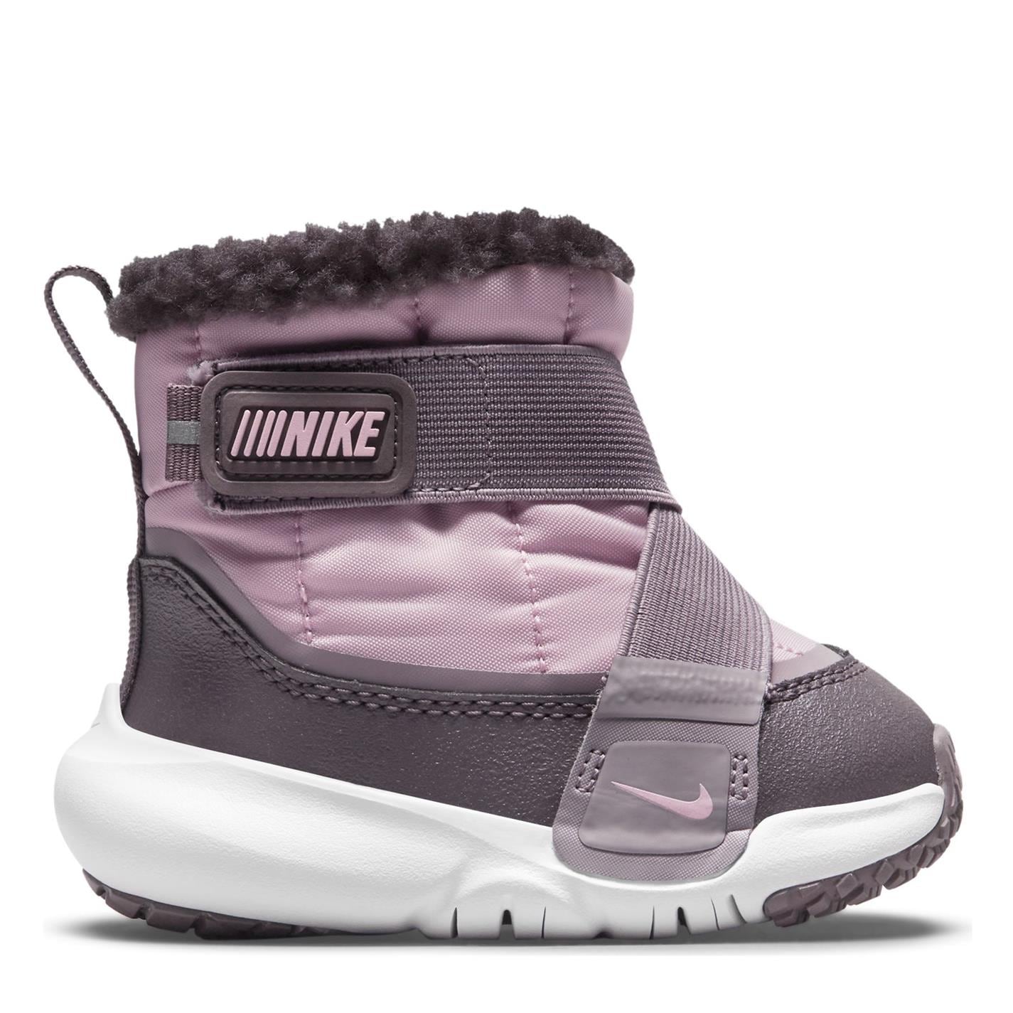Ghete Nike Advance pentru fete pentru Bebelusi roz violet