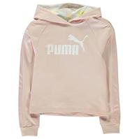 Hanorac Puma Crop OTH pentru fetite roz alb