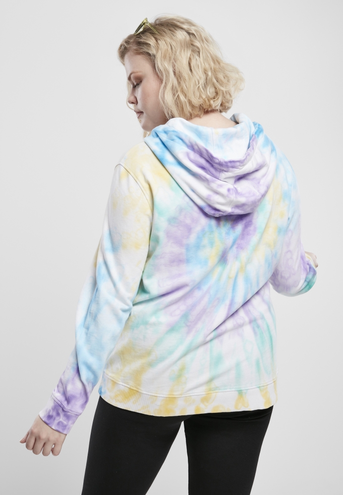 Hanorac Tie Dye pentru Femei pastel Urban Classics