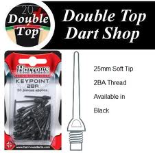 Rezerve varfuri sageti darts Harrows set 30 copii