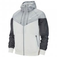 Jacheta Nike de vant pentru Barbati alb gri
