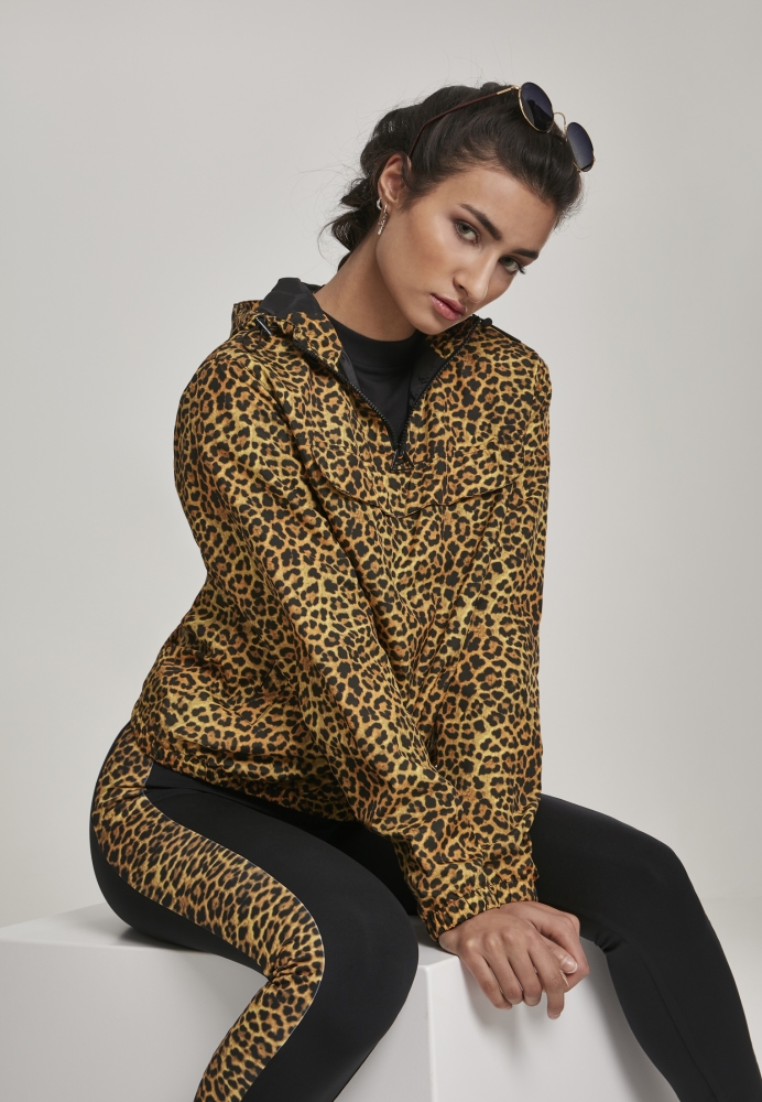 Jacheta Pulover Pattern pentru Femei leopard Urban Classics