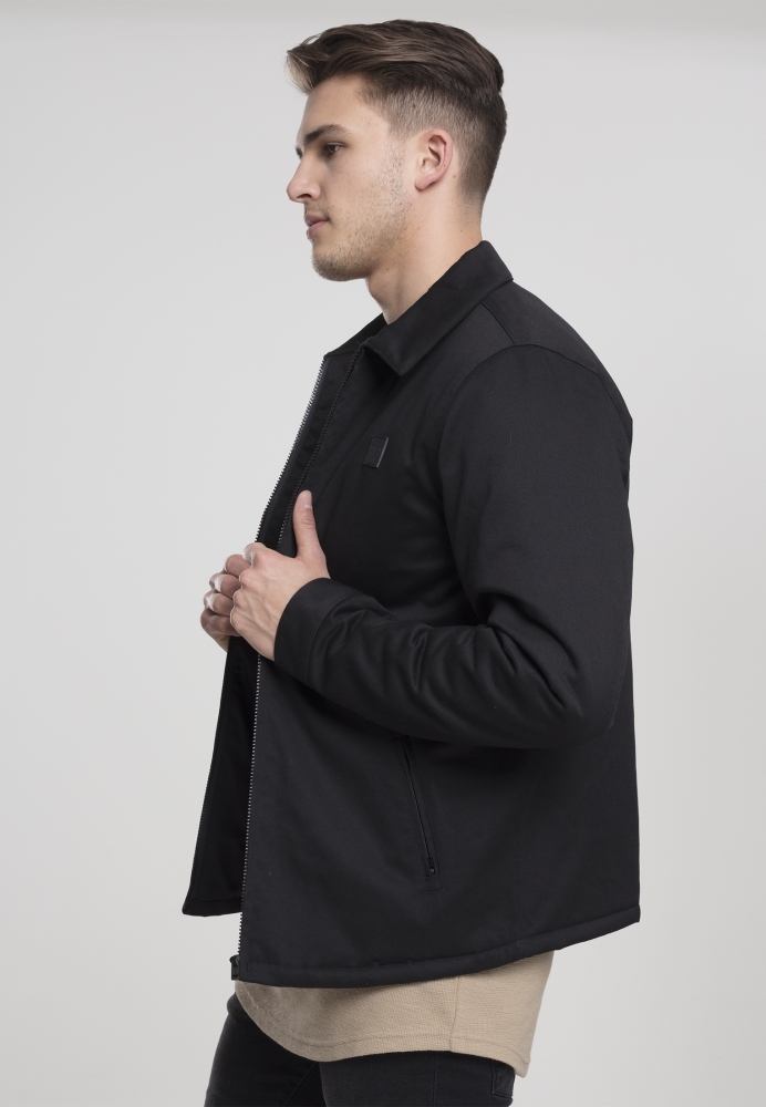 Jacheta Shirt negru Urban Classics