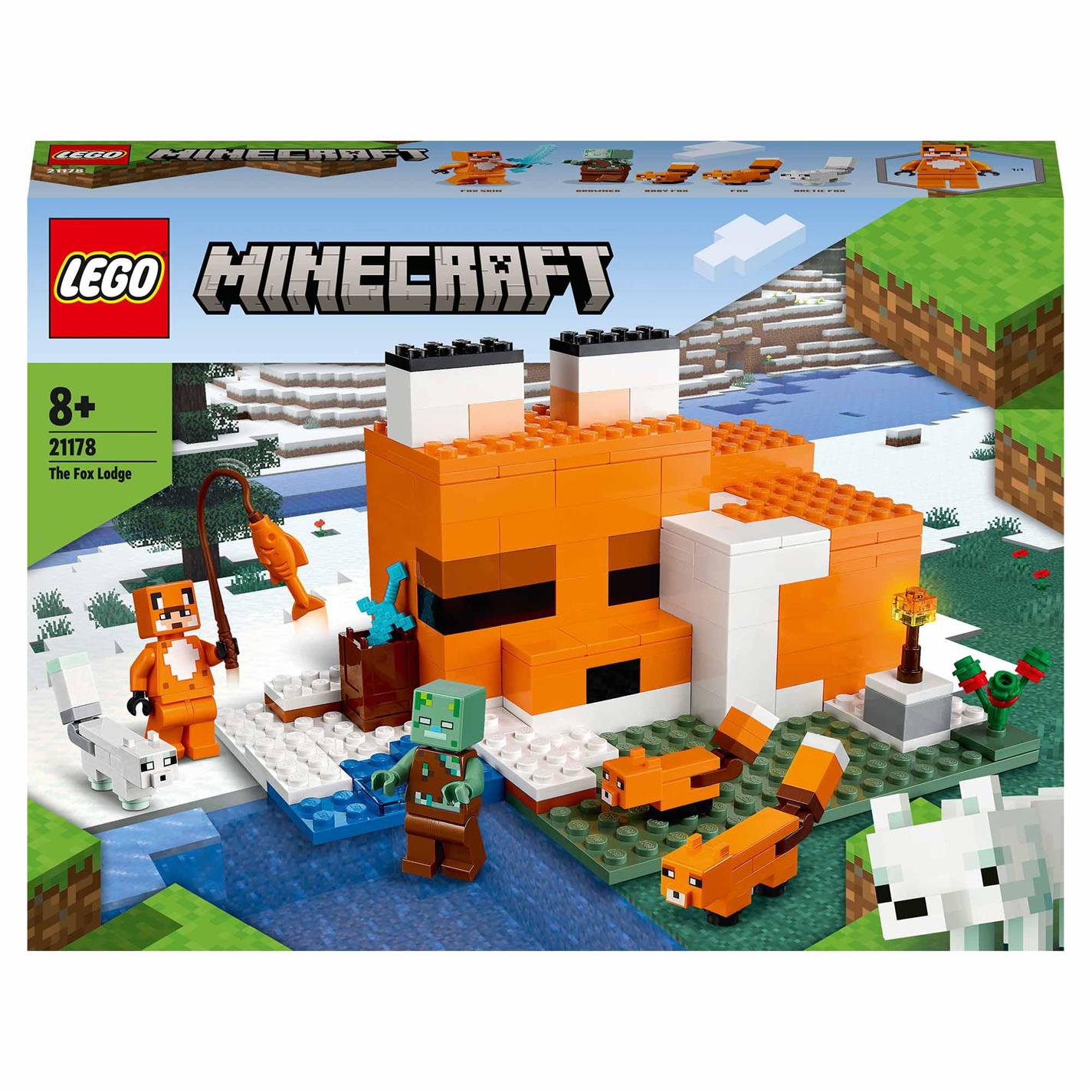 21178 Minecraft The Fox Village