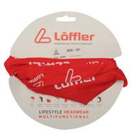 Loffler Multifunction Headwear pentru Barbati rosu alb