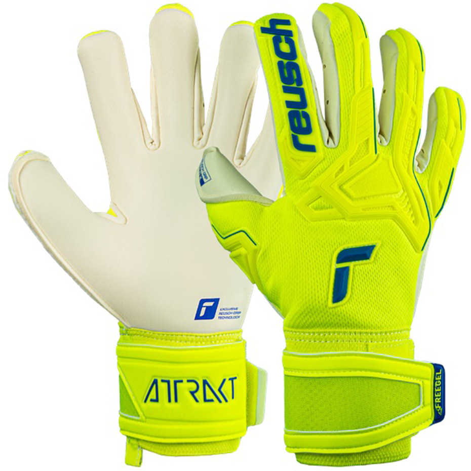 Manusi de Portar Reusch Attrakt Freegel Gold X galben 5270935 2001