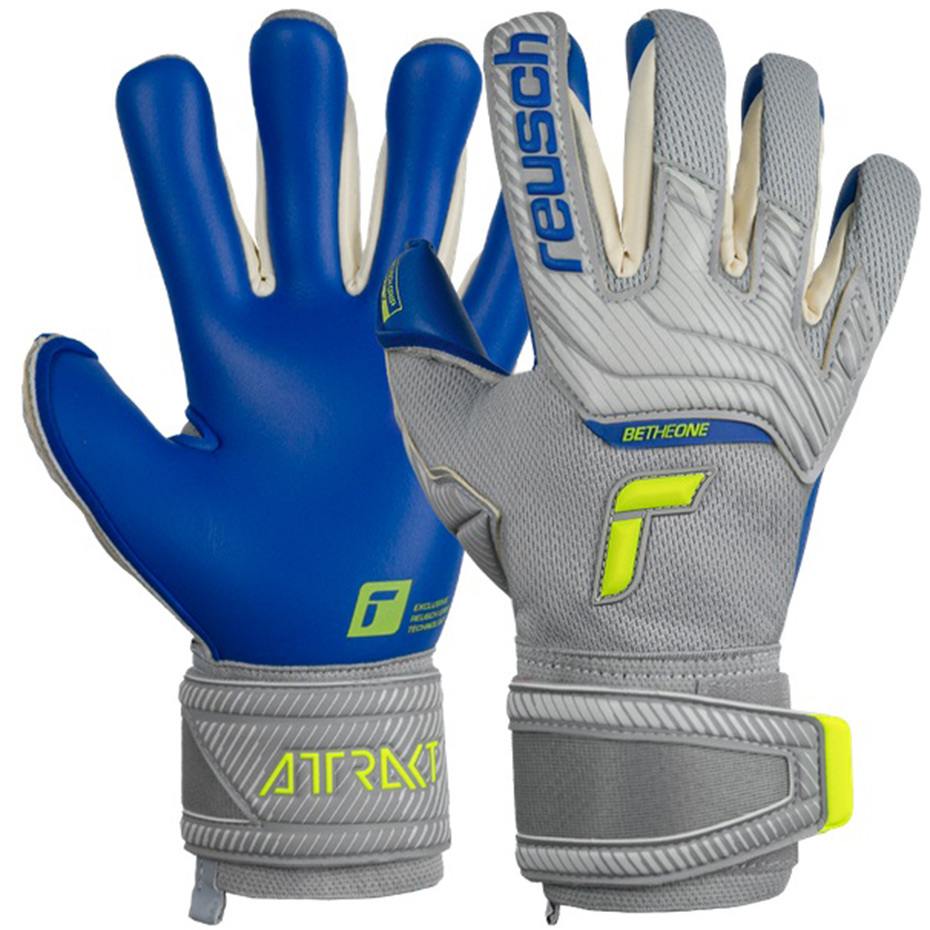 Manusi de Portar Reusch Attrakt Gold X gri-albastru 5270945 6006