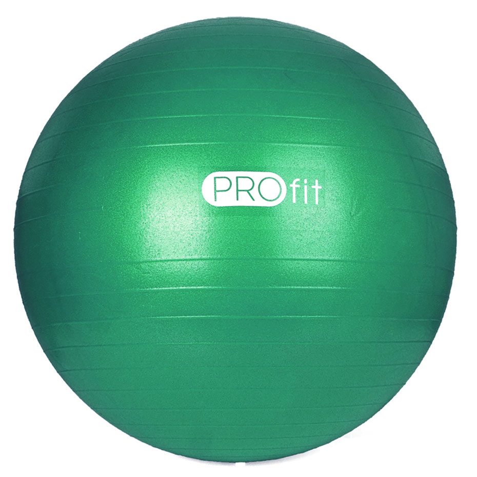 Minge fitness PROFIT 55 Cm verde cu pompa DK 2102
