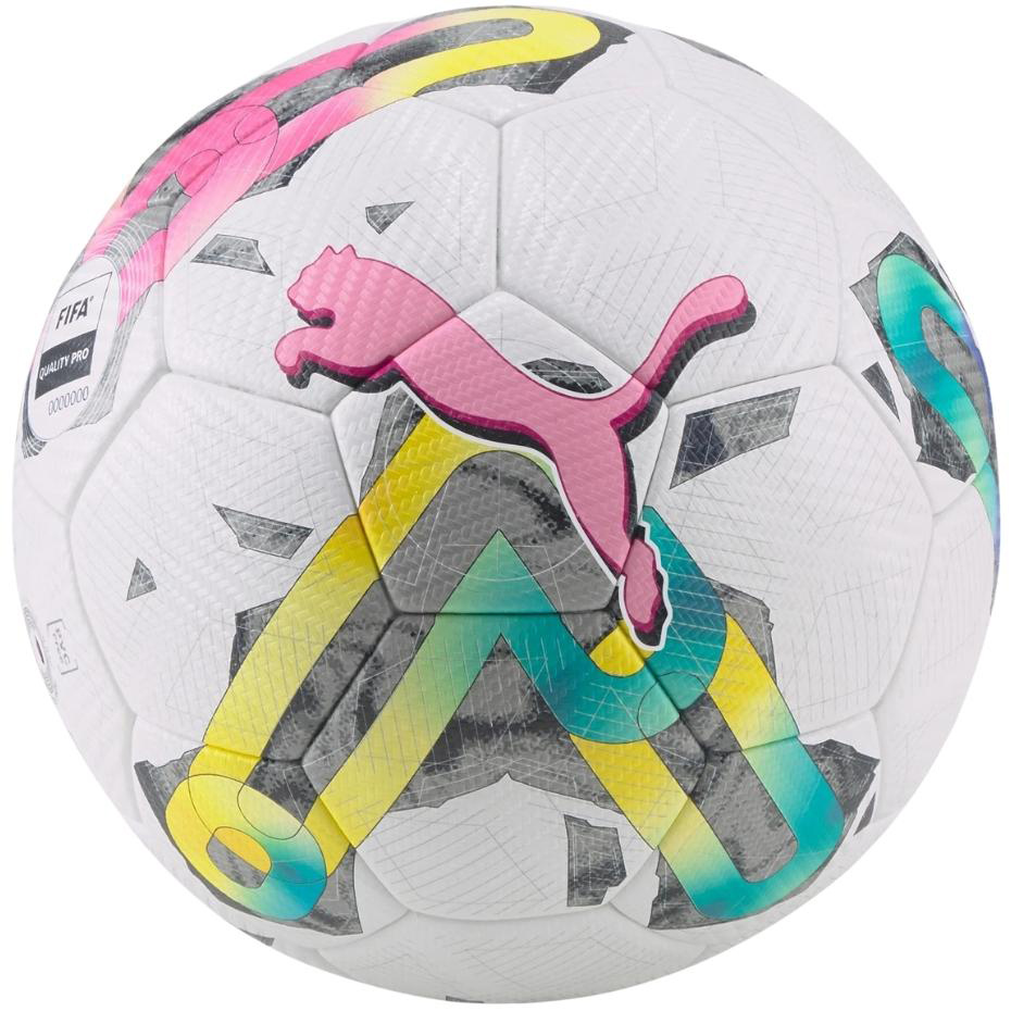 Minge fotbal Puma Orbita 2 TB FIFA Quality Pro alb-verde-roz 83775 01