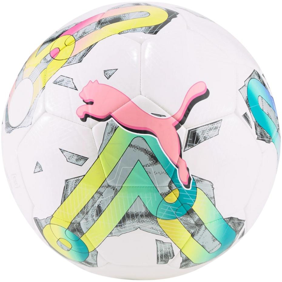 Minge fotbal Puma Orbita 6 MS alb-verde-roz 83787 01