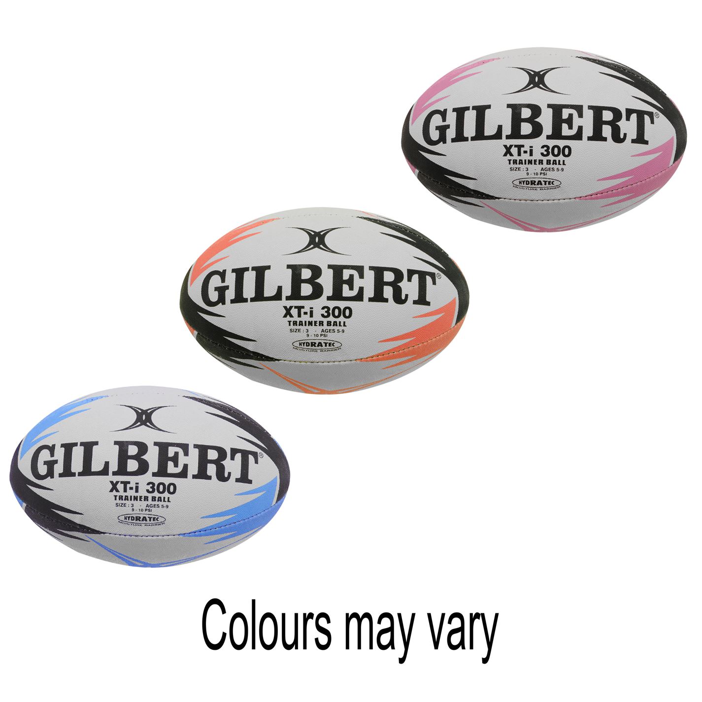 Minge rugby Gilbert XT i 300 alb