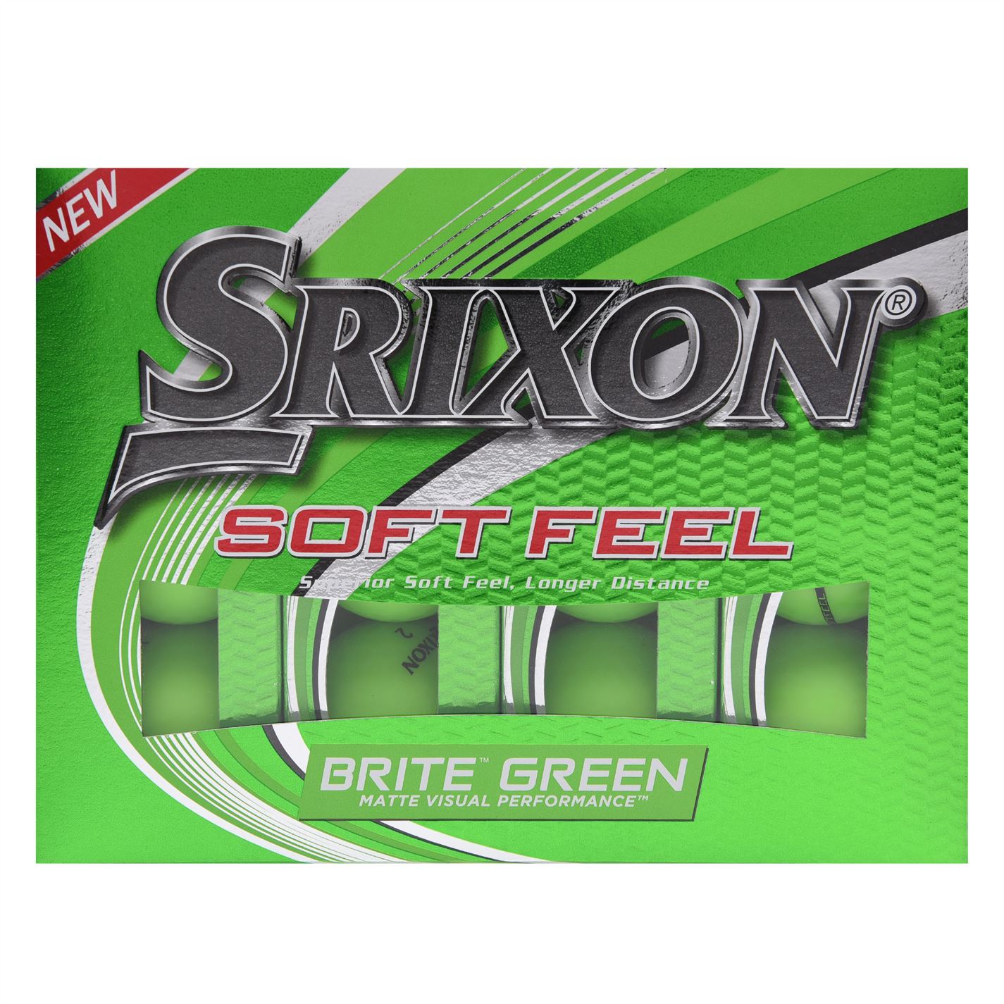 Mingi de Golf Srixon Soft Feel 12 . verde