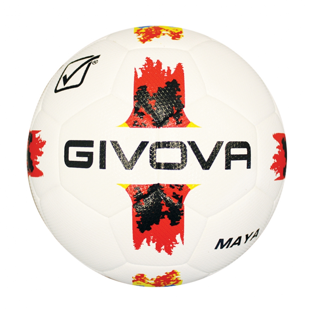 Mingi fotbal PALLONE MAYA (HYBRID) Givova rosu negru