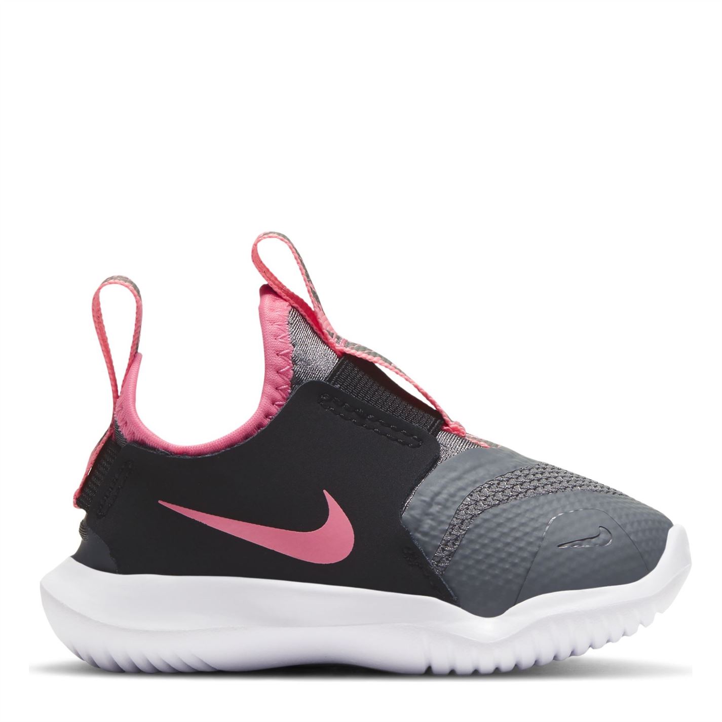 Nike Flex Runner Shoes pentru fete pentru Bebelusi gri roz negru