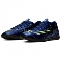 Nike Mercurial Vapor 13 Club IC Indoor/Court Soccer Shoe albastru argintiu