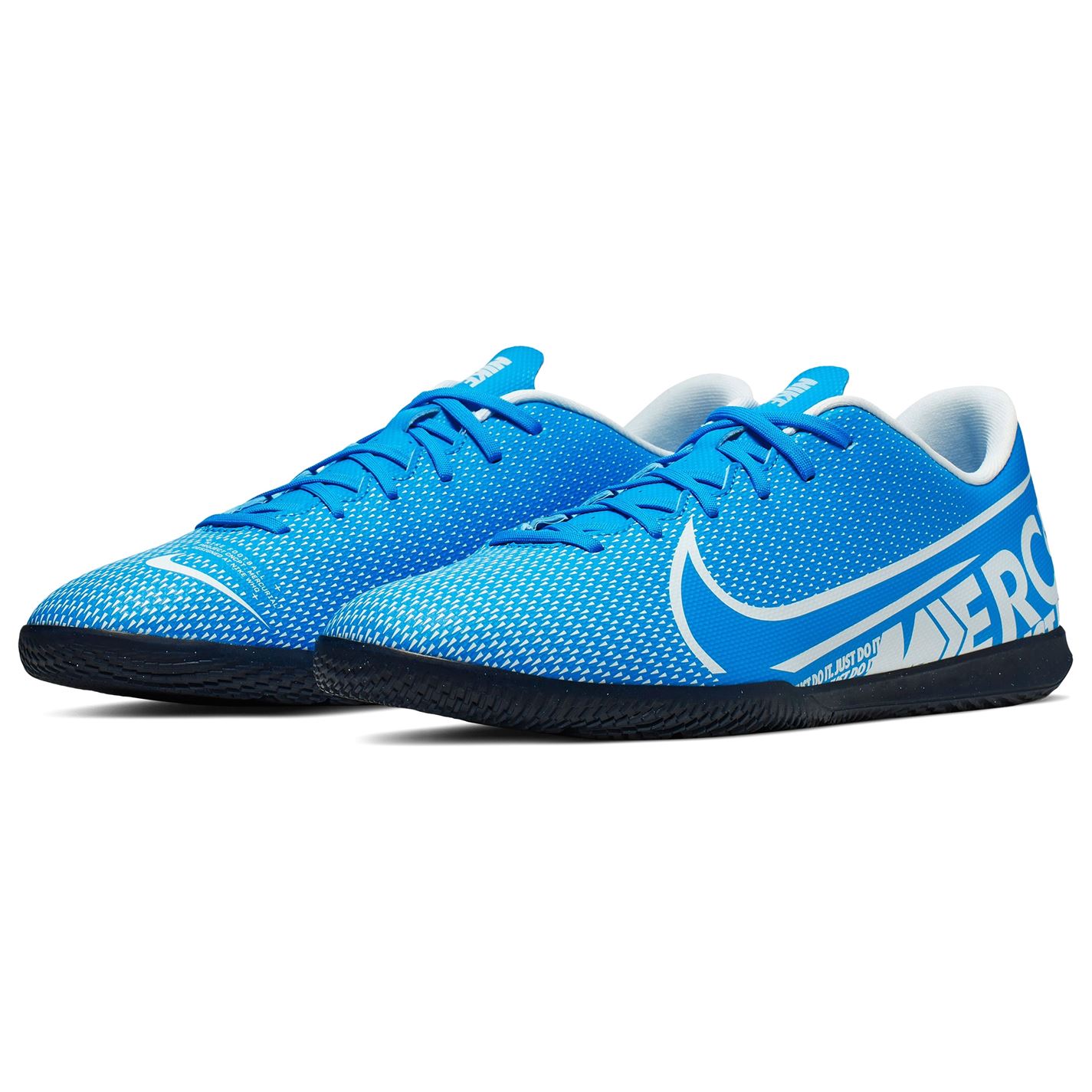 Nike Mercurial Vapor 13 Club IC Indoor/Court Soccer Shoe albastru alb