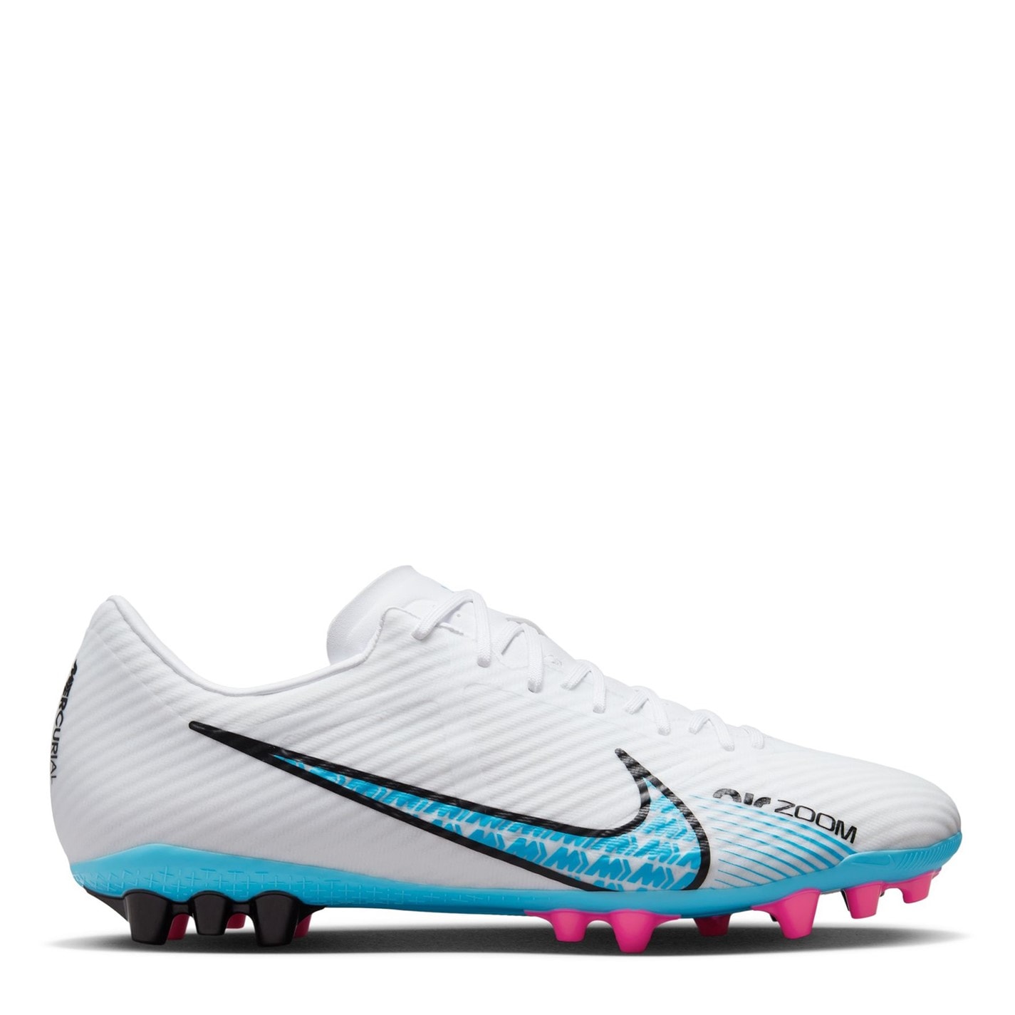 Nike Zoom Mercurial Vapor 15 Academy AG Artificial-Grass Soccer Cleats alb albastru