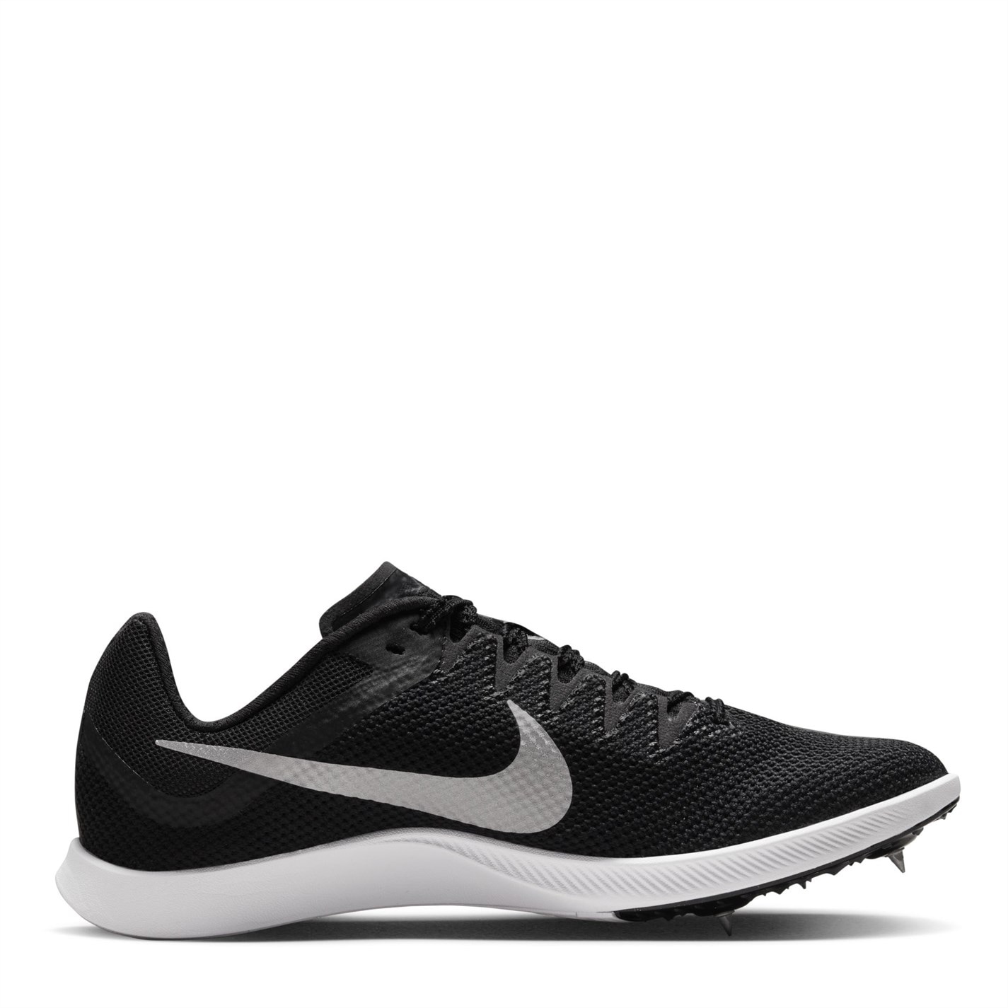 Nike Zoom Rival Distance Track and Field Distance cuie negru argintiu