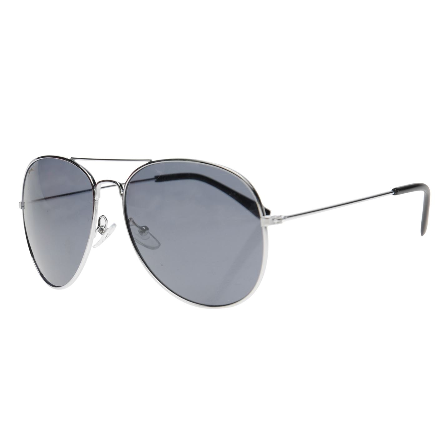 Ochelari de soare Slazenger Aviator pentru Barbati negru argintiu