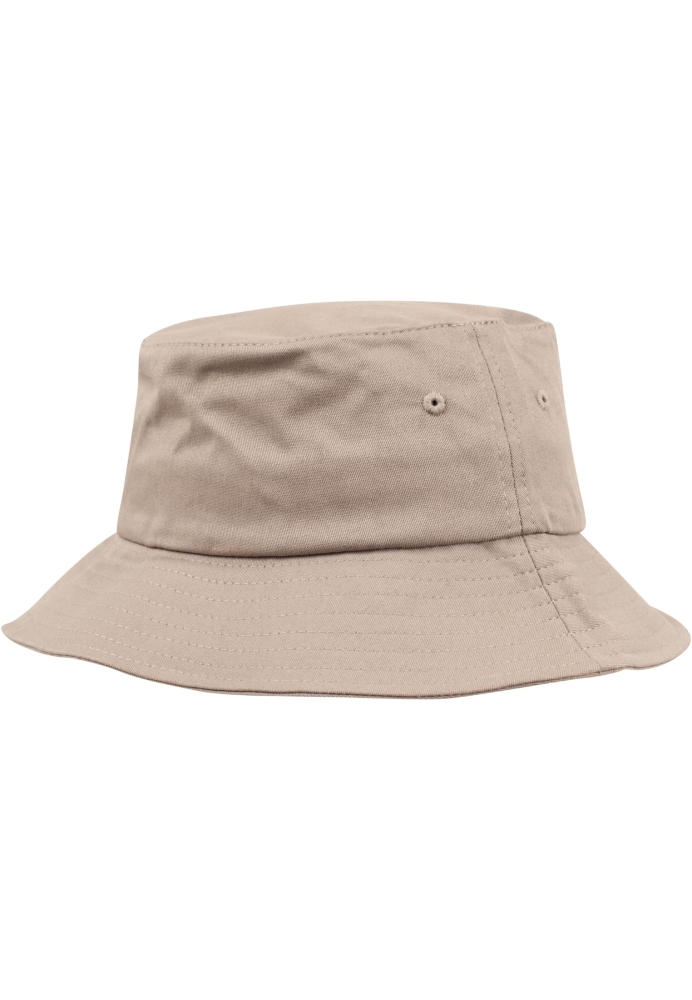 Palarie vara bumbac Flexfit Twill Bucket Hat barbati kaki