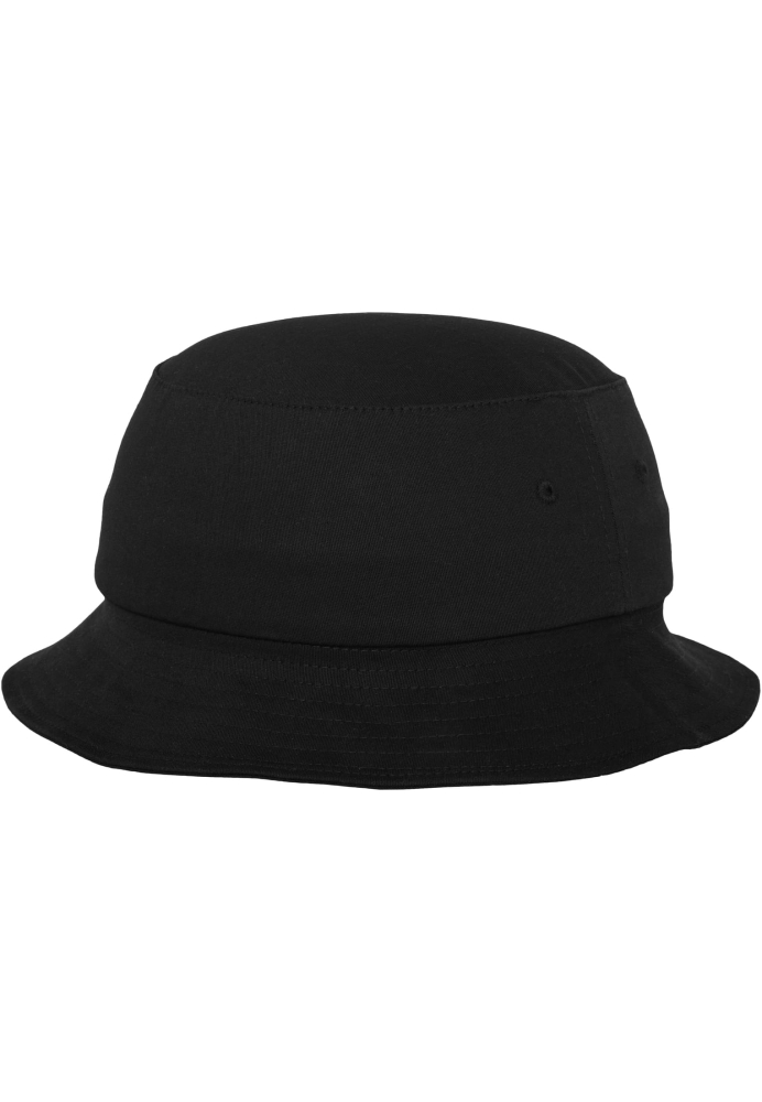 Palarie vara bumbac Flexfit Twill Bucket Hat barbati negru