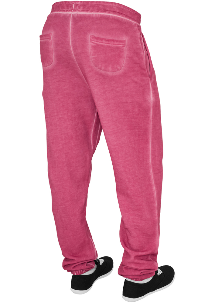 Pantalon sport spray dye fucsia Urban Classics