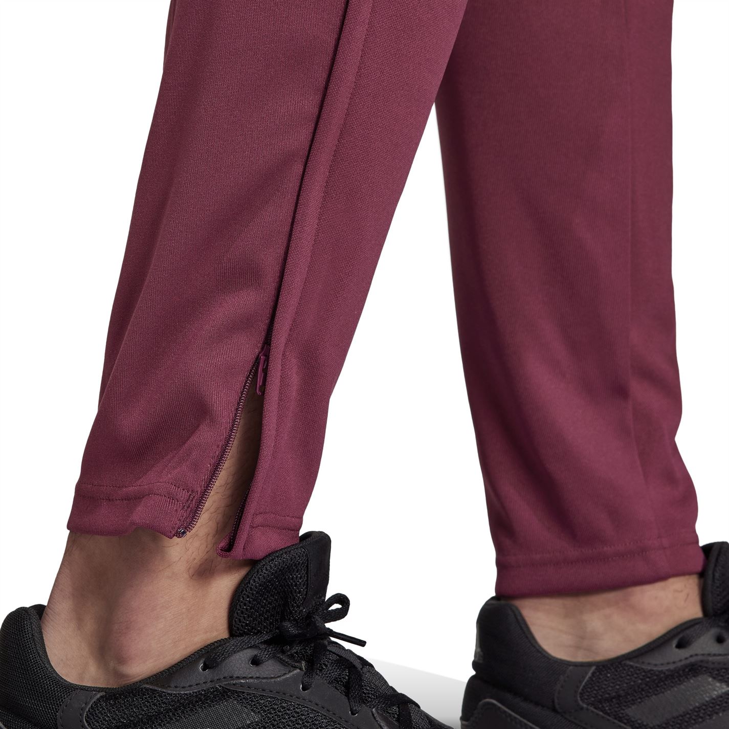 Pantaloni adidas fotbal Sereno 19 Slim pentru Barbati visiniu negru