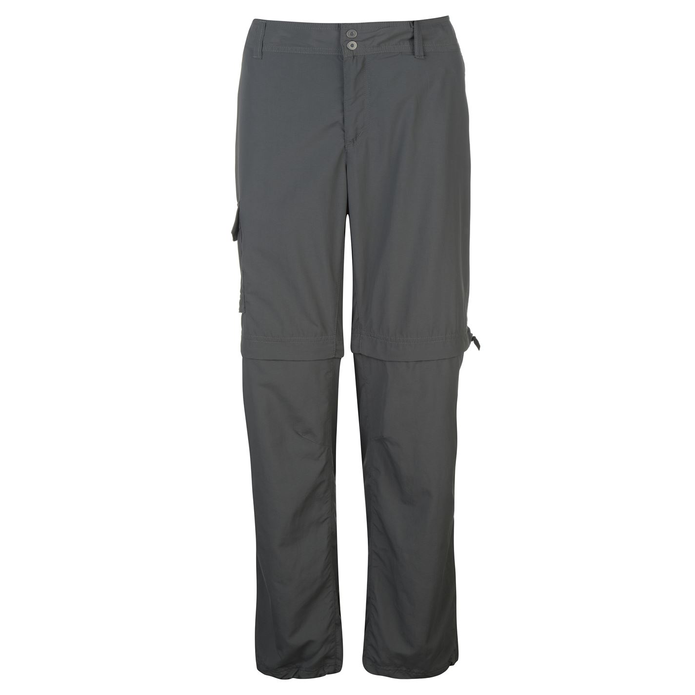 Pantaloni Columbia Silver Ridge cu fermoar Convertible pentru Femei gri