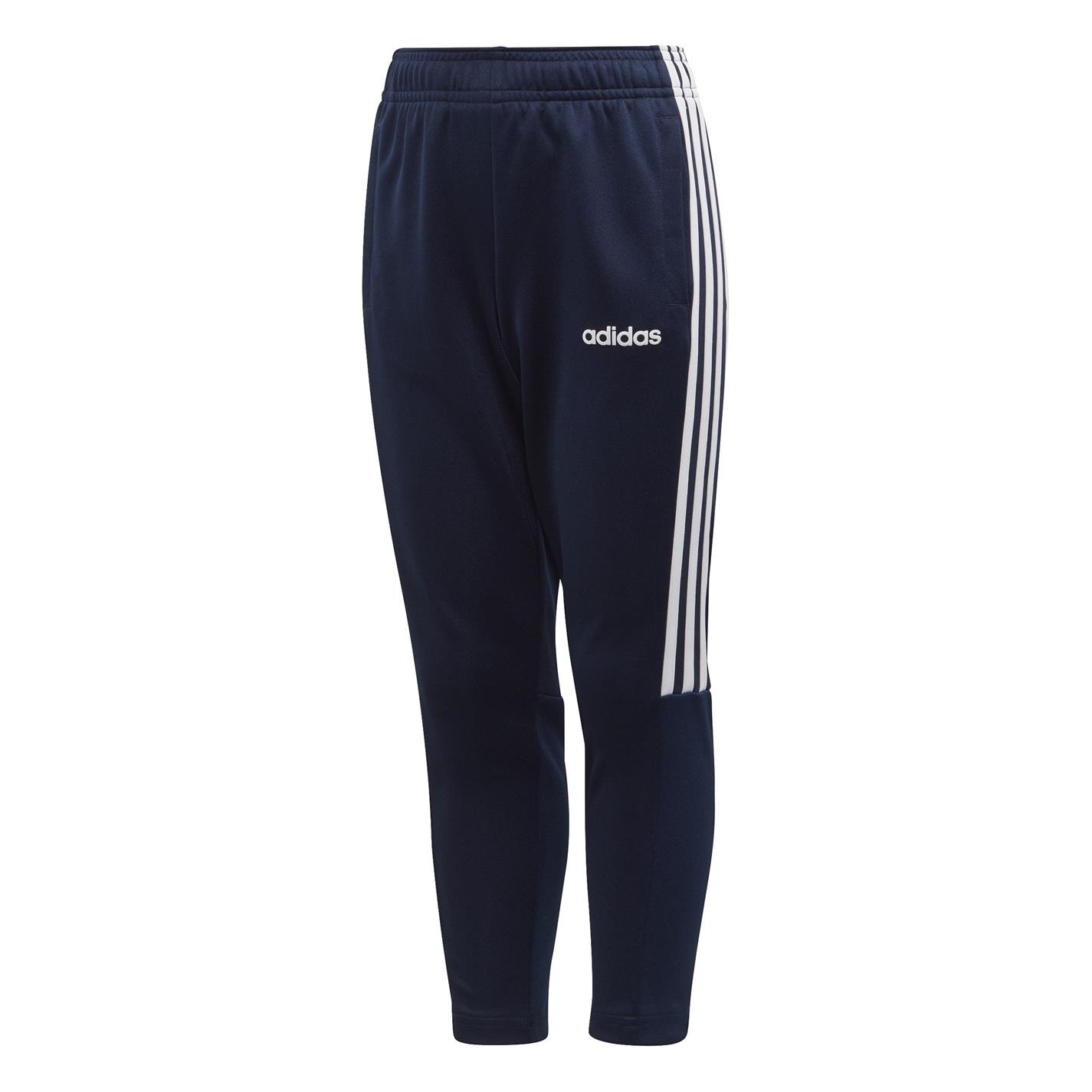 Pantaloni de trening adidas 3 cu dungi Sereno baietei bleumarin