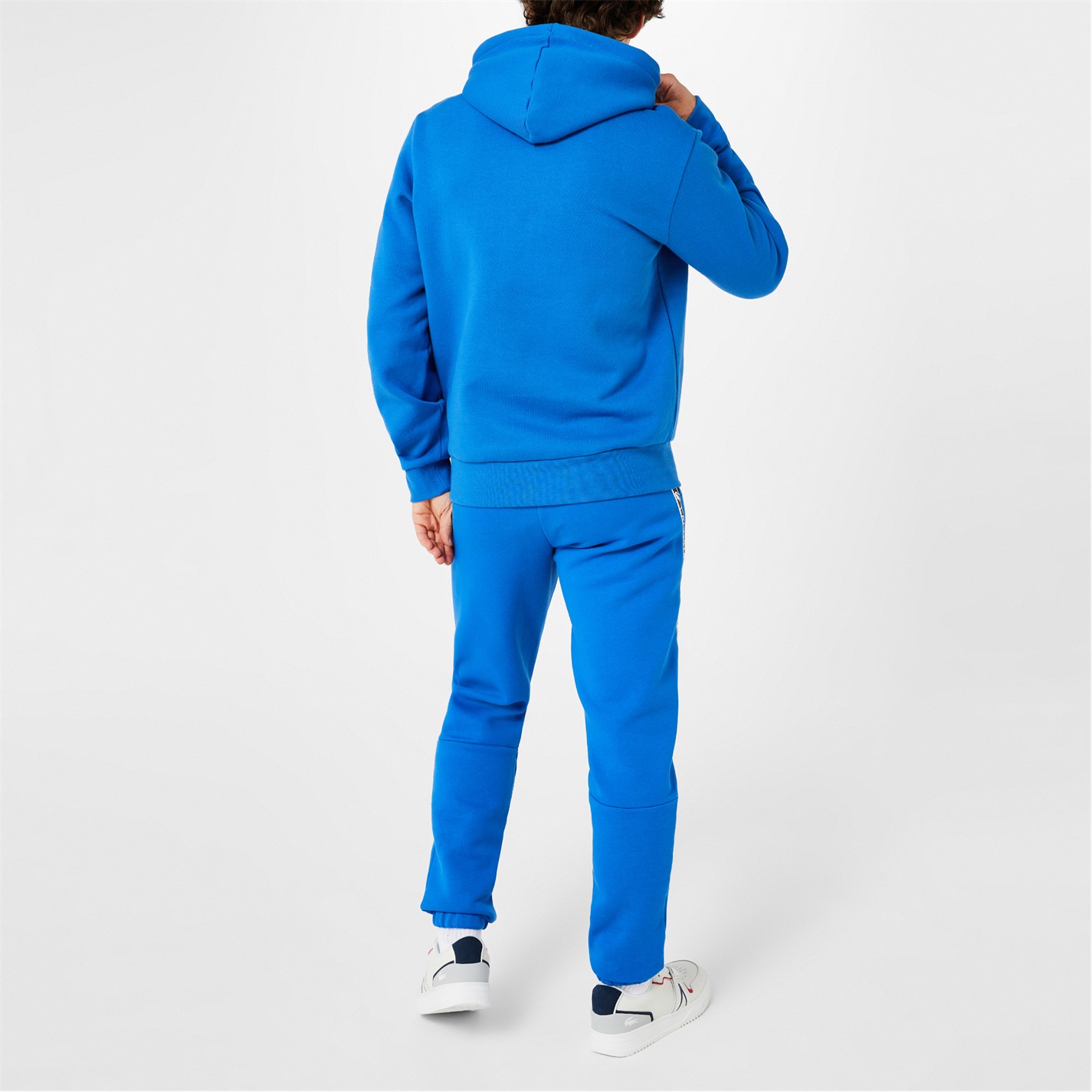 Pantaloni jogging Lacoste Tape albastru k1q