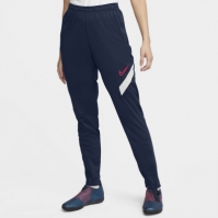 Pantaloni jogging Nike Academy Pro fotbal pentru femei bleumarin alb