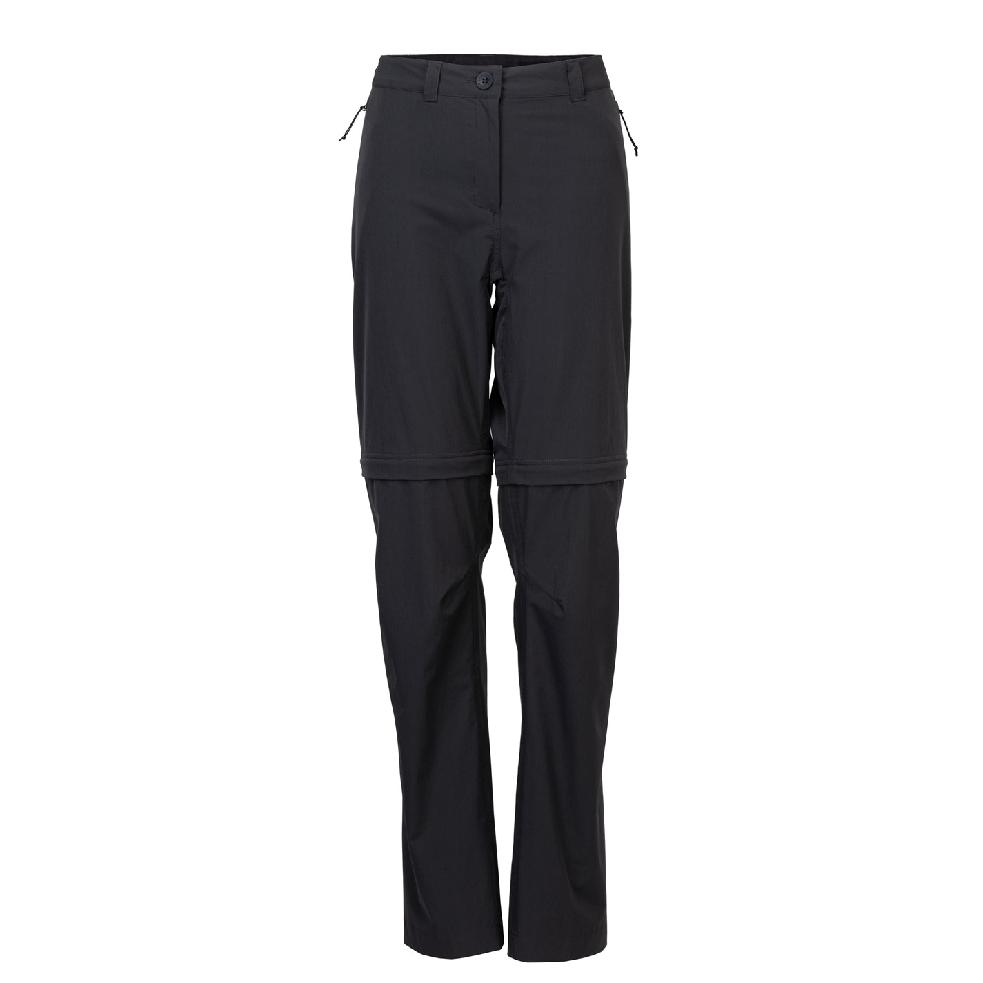 Pantaloni Karrimor Panther cu fermoar-Off pentru Femei gri carbune