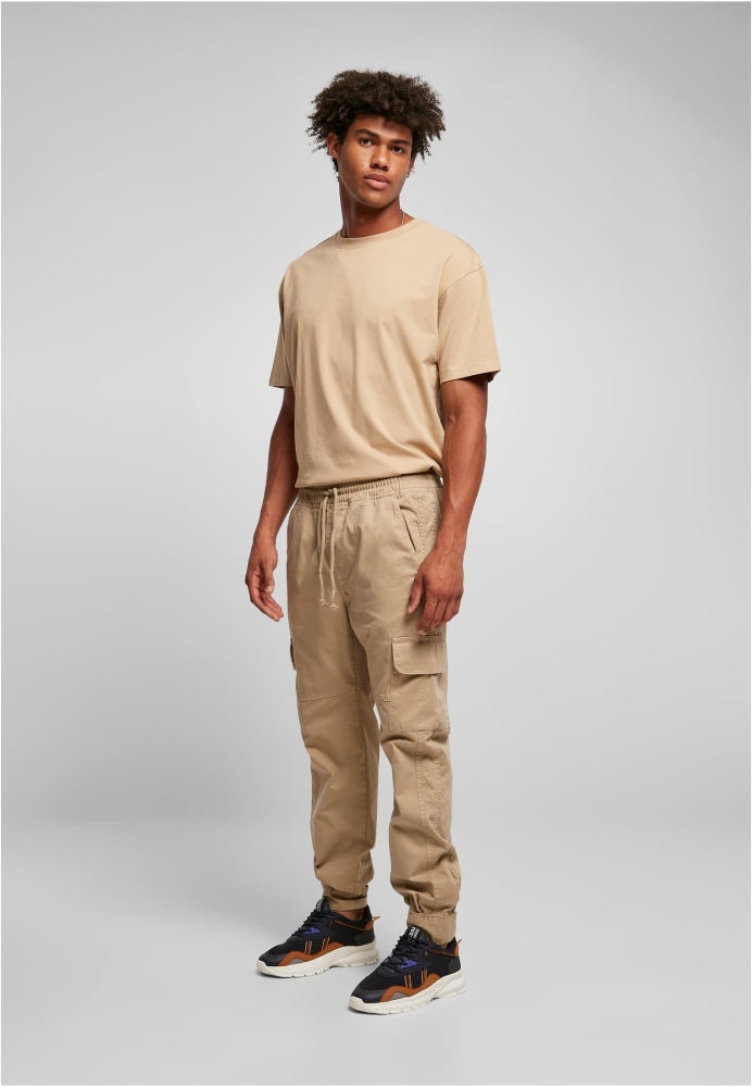 Pantaloni Military Jogg bej Urban Classics