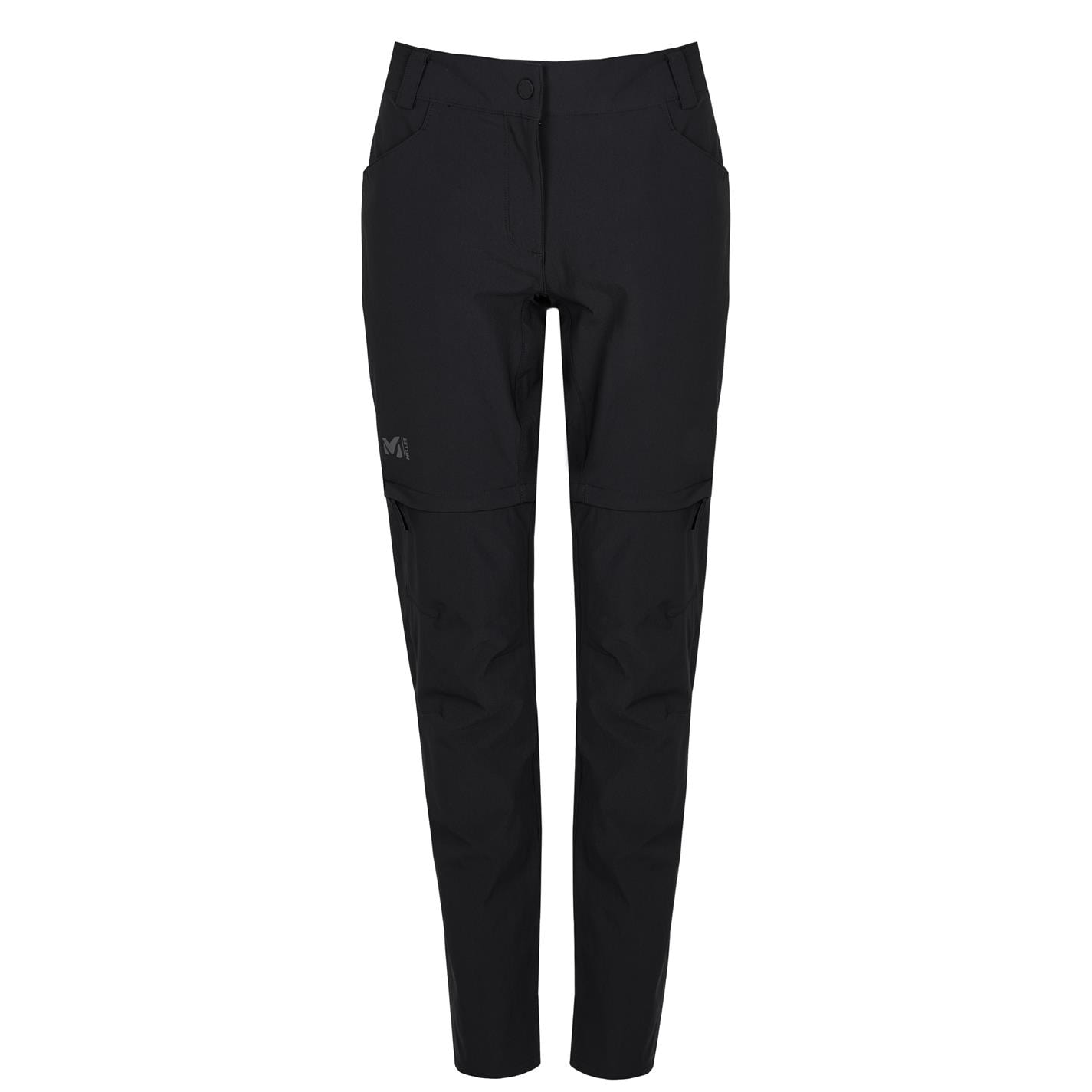 Pantaloni Millet Trekker Walking pentru Femei negru