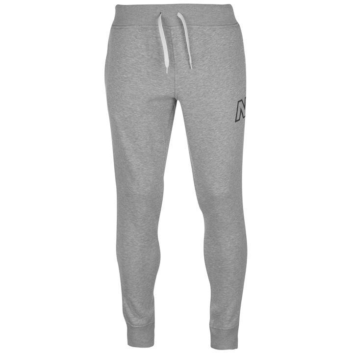 Bluze Pantaloni jogging New Balance Balance Slim pentru Barbati hthr gri carbune