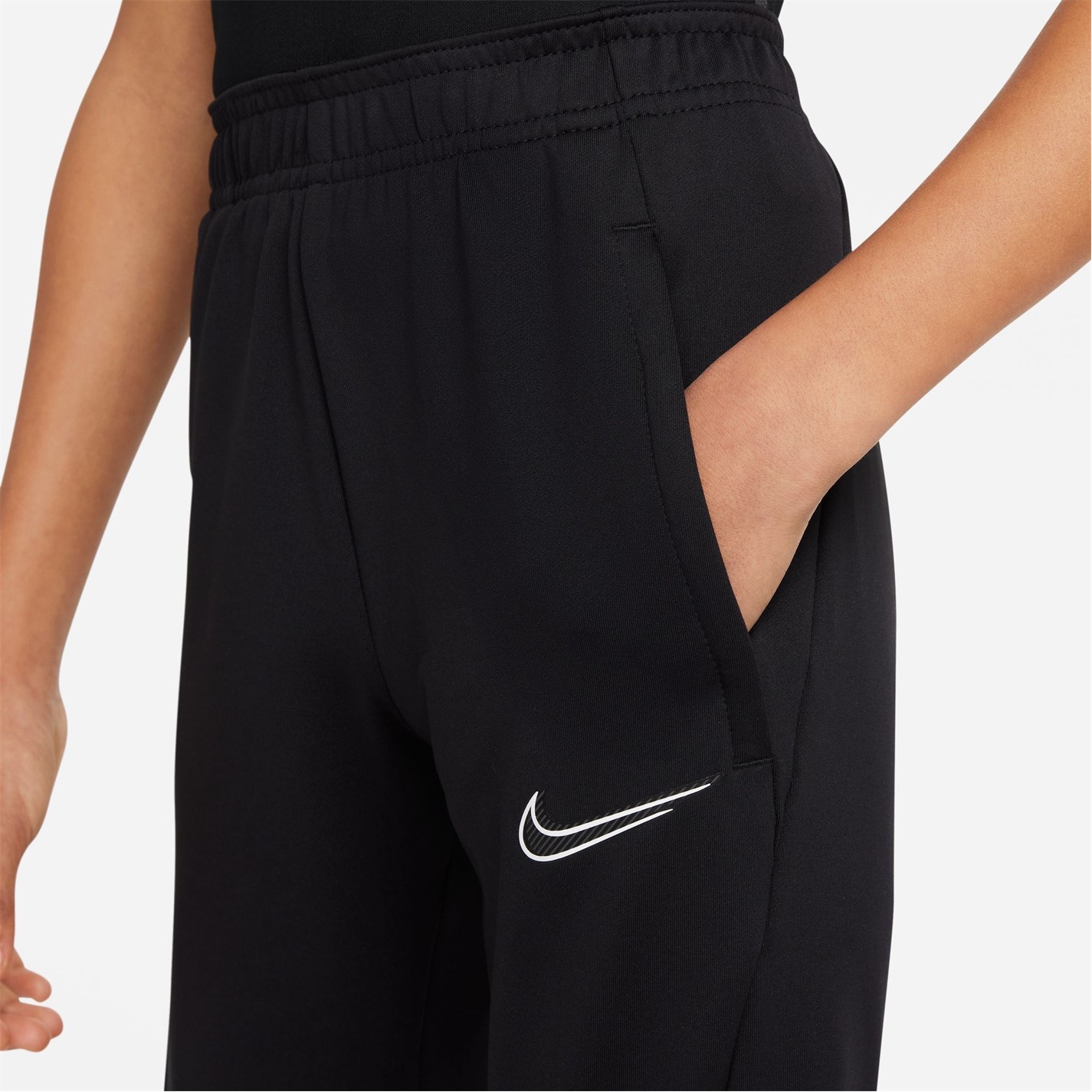 Pantaloni Nike negru alb