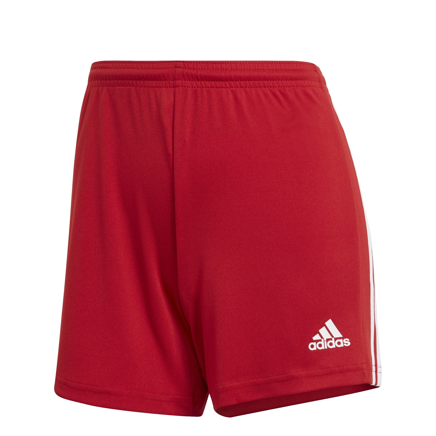 Pantaloni scurti adidas Squadra pentru femei rosu alb