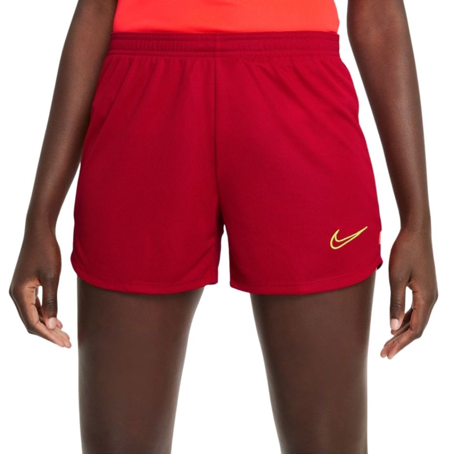 Pantaloni scurti Df Nike Academy Short 21 K rosu CV2649 687 pentru Femei