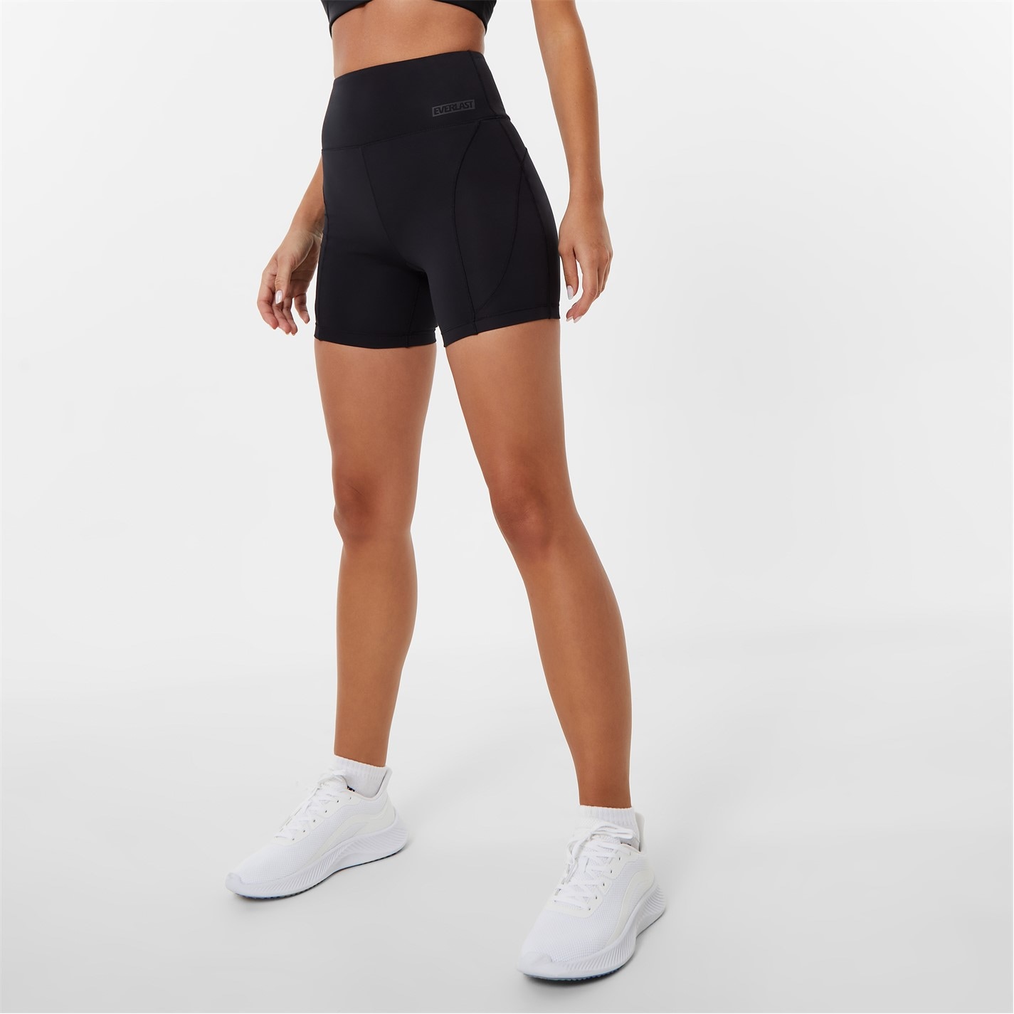 Pantaloni scurti Everlast Contour 5in pentru femei negru