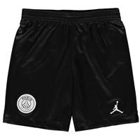 Pantaloni scurti Nike Jordan Paris Saint Germain UCL Acasa 2018 2019 pentru copii negru alb