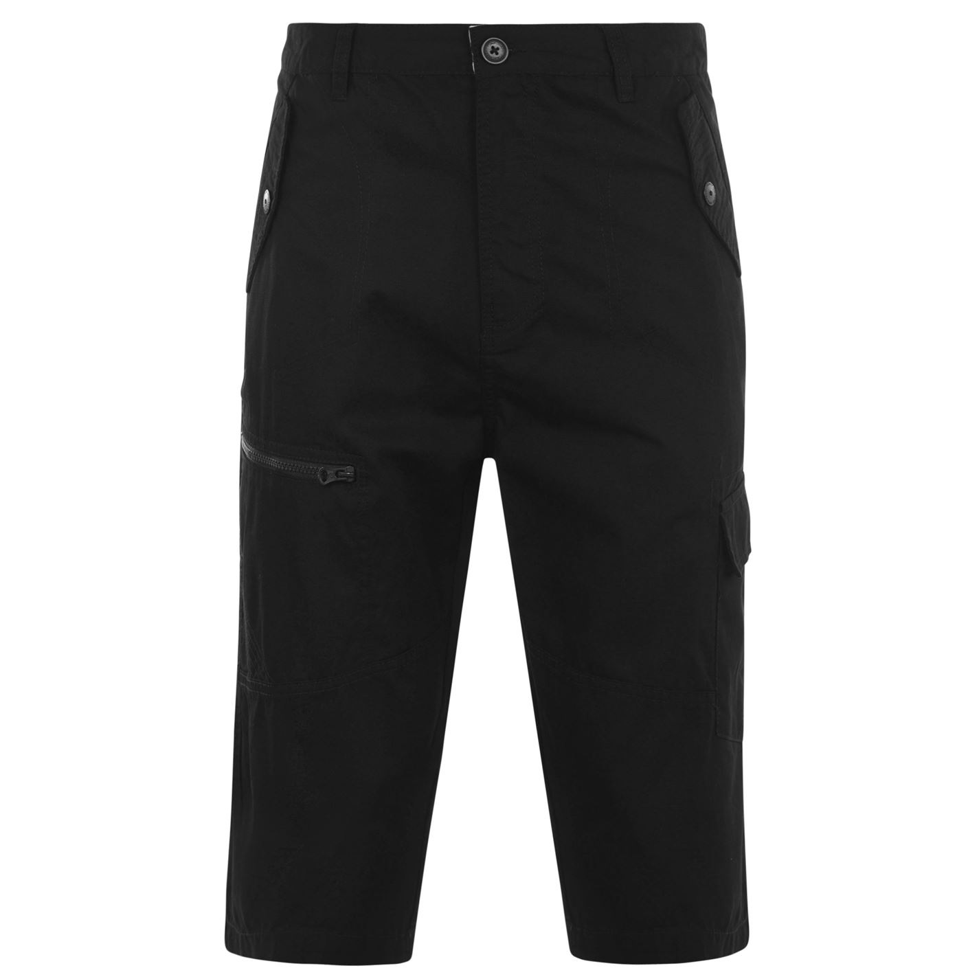 Pantaloni scurti Pierre Cardin trei sferturi Woven pentru Barbati negru