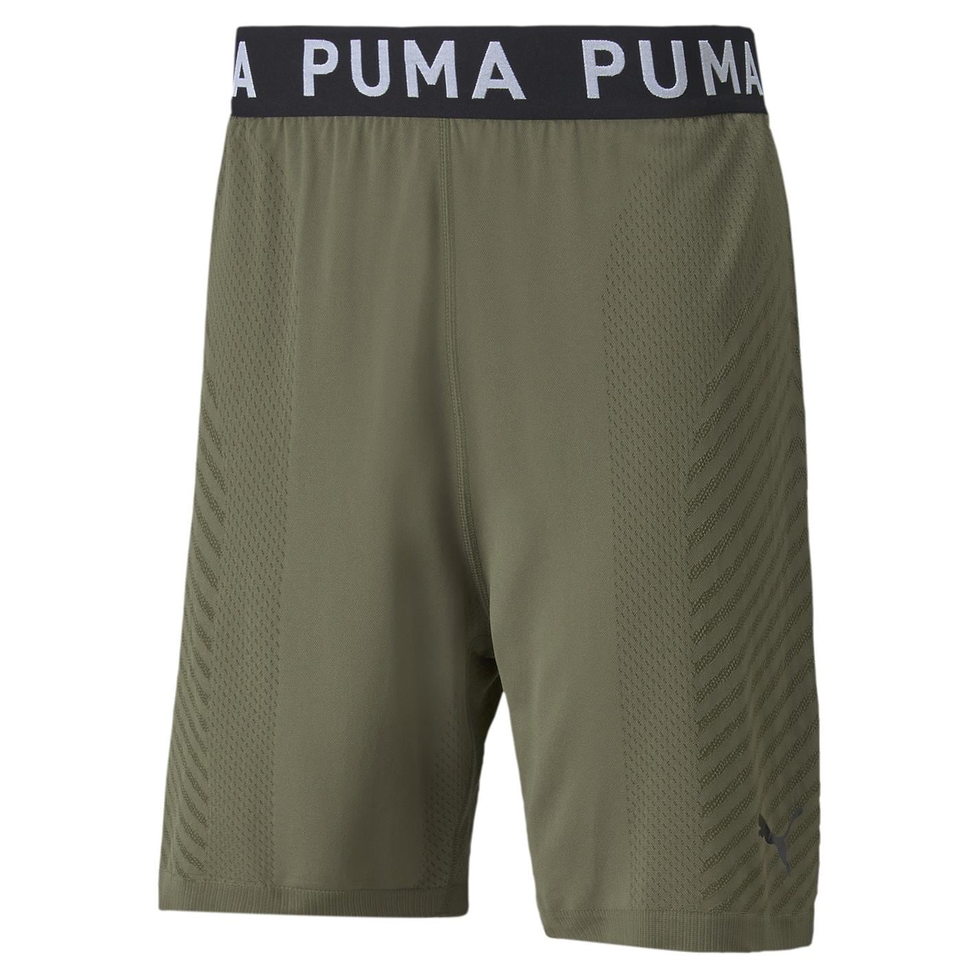 Pantaloni scurti Puma Seamless 7inch pentru Barbati inchis verde