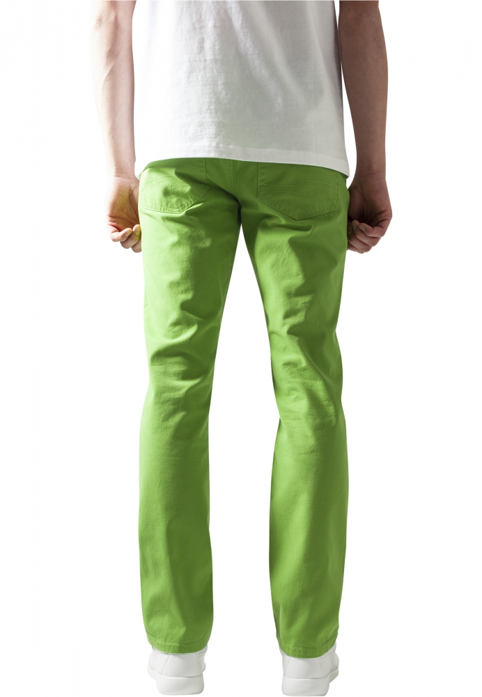 Pantaloni urban casual verde lime Urban Classics