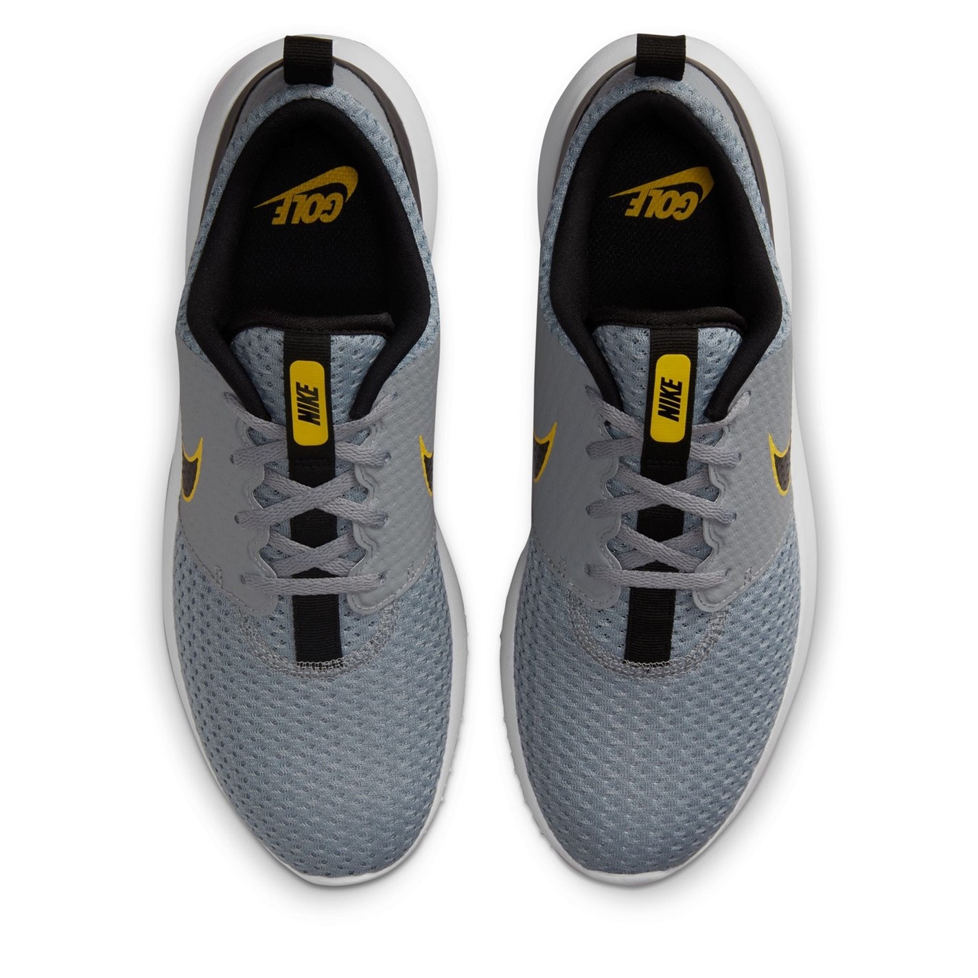 Pantofi de Golf Nike Roshe pentru Barbati gri negru