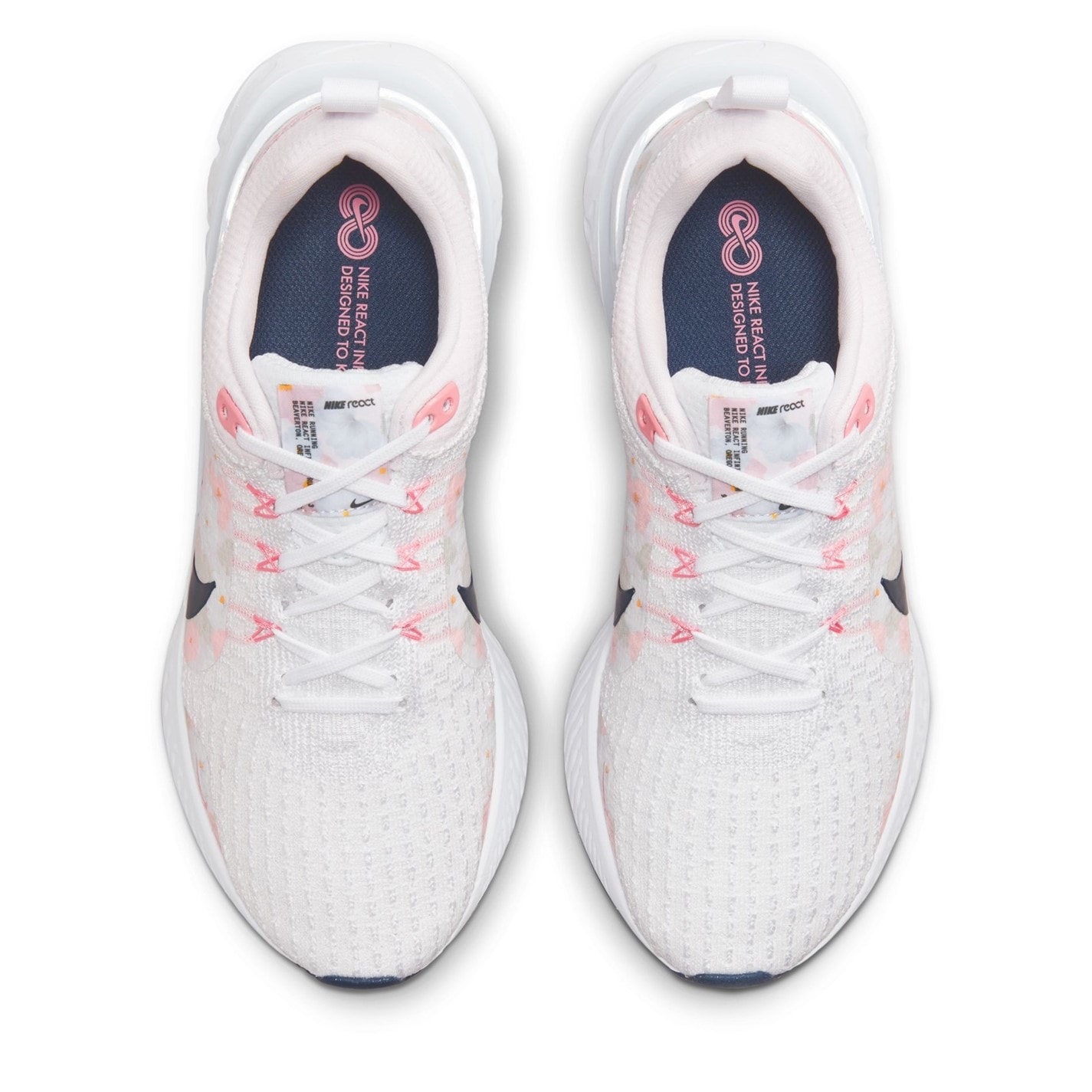 Pantofi Sport Nike React Infinity 3 Road pentru femei alb bleumarin