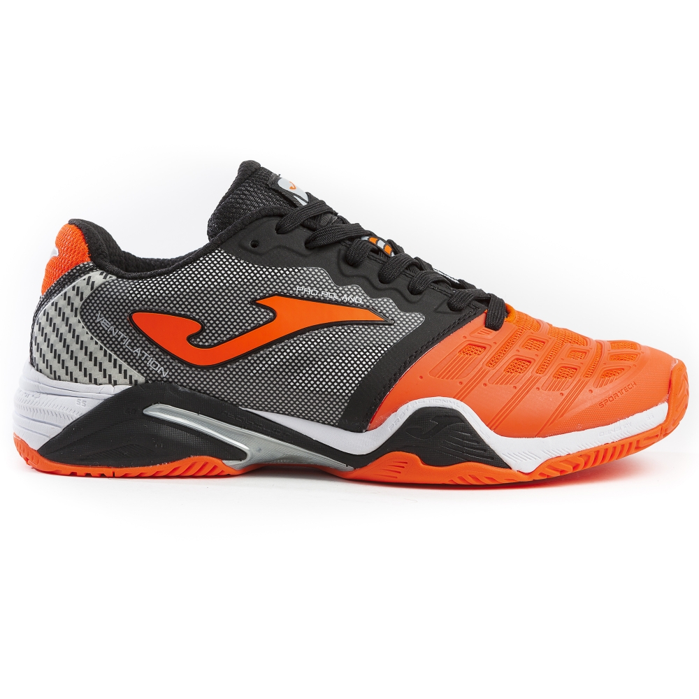 Pantofi tenis Joma 908 portocaliu-negru toate suprafetele