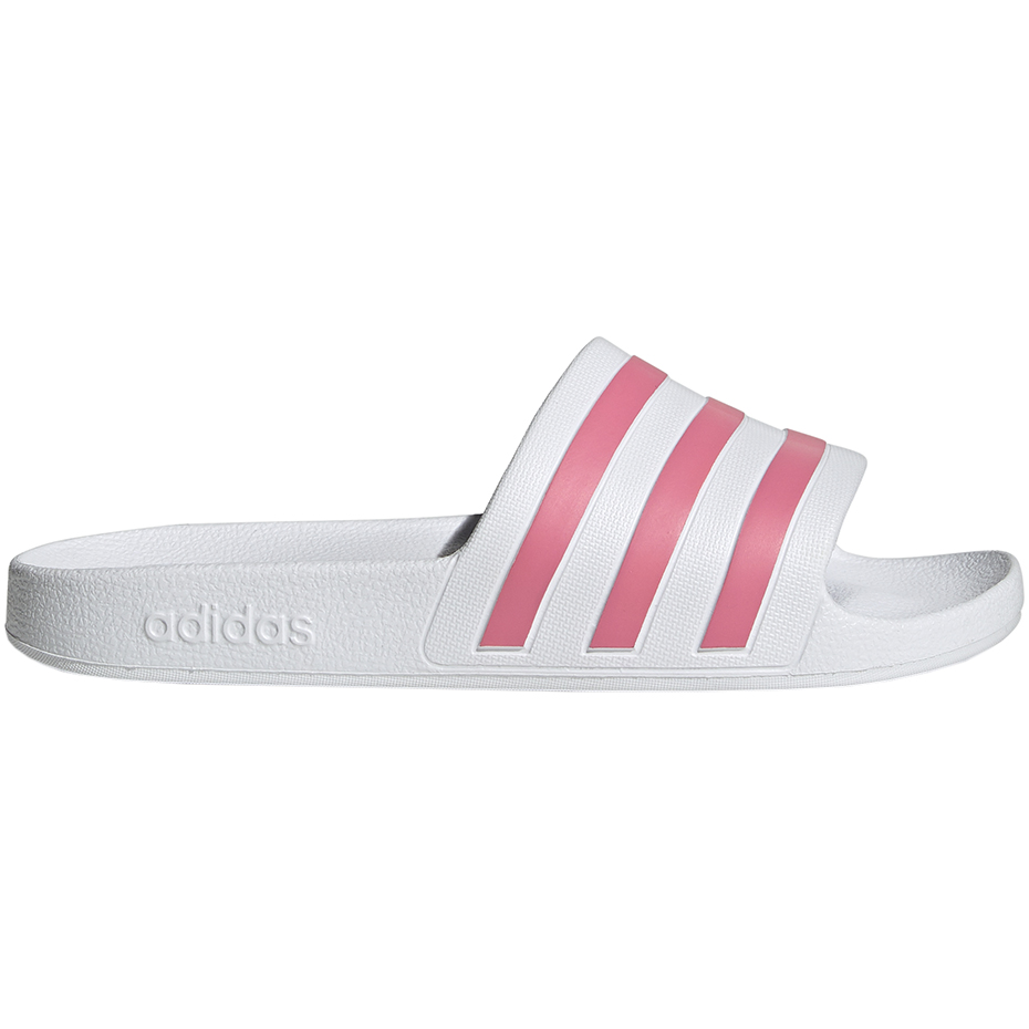 Papuci de Casa 's adidas Adilette Aqua alb and roz GZ5237 pentru Femei